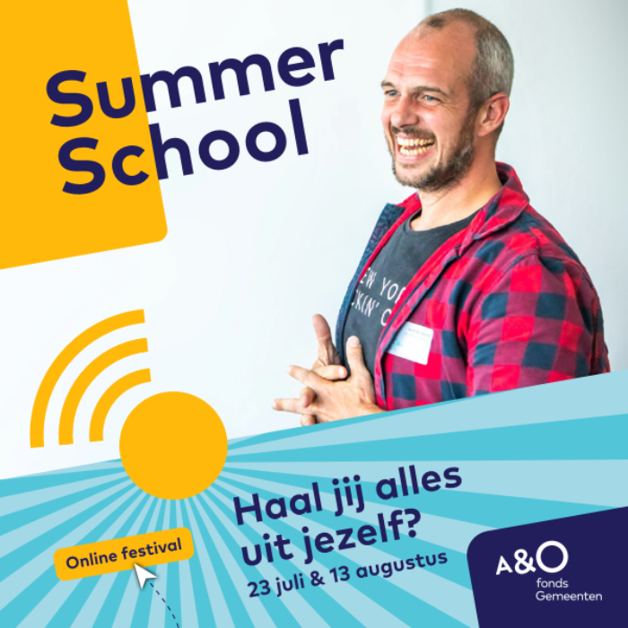 AO Summer School 2020 campagnebeeld Jeroen 600 x 600