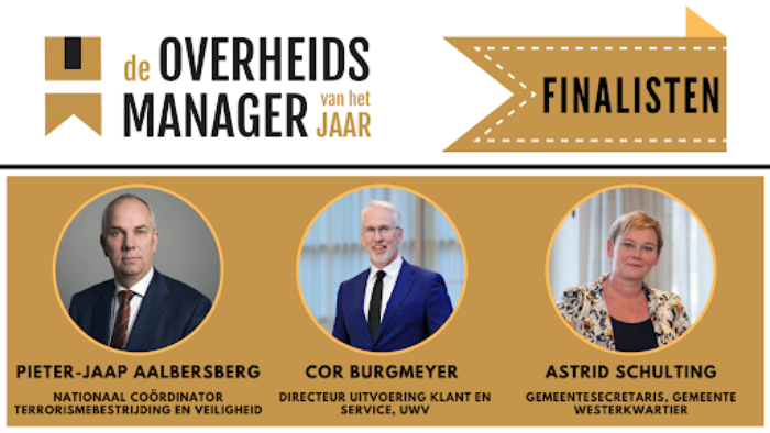 Overheidsmanager van het jaar 2021 - managers Overheidsmanager van het jaar 2021 - managers